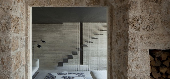 Ре-дизайн в исторической резиденции в Старом Яффо,  Тель-Авив, Израиль.