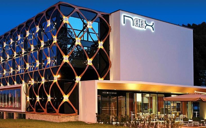Отель Nox расположенный в Любляне, Словения.