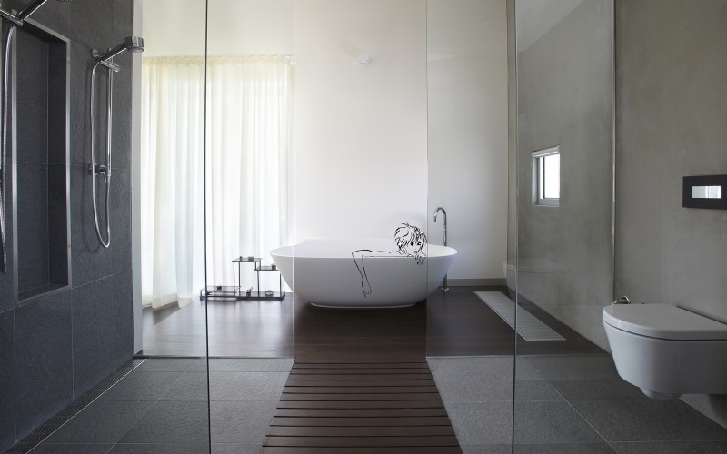Minosa Custom washbasin by Wolf Architects