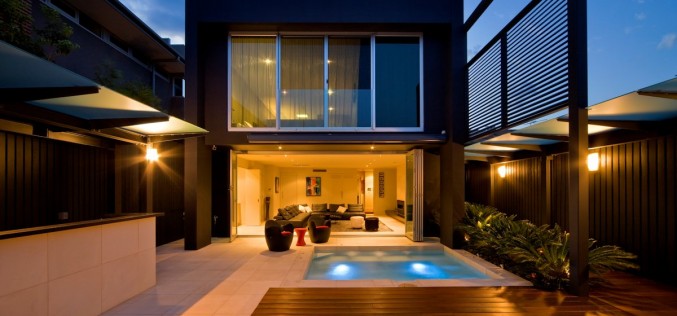 Esplanade Дом в Брайтоне, пригороде Мельбурна, Австралия.