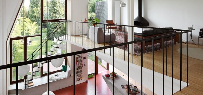 НУ Architectuuratelier провели реконструкцию дома в Левене, Бельгия.