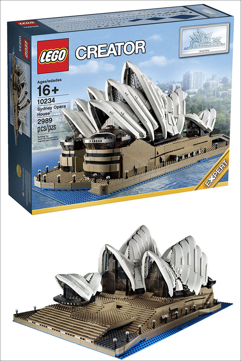 40 Awesome Gift Ideas For Architects And Interior Designers // Architectural Lego Sets