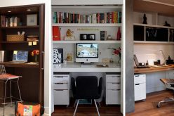 Small Apartment Design Idea – Create A Home Office In A Closet