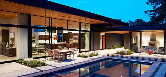 The Design Of This House In California Was Inspired By The Original Mid-Century Modern Home It Replaced