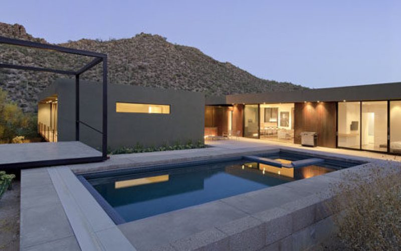 This Contemporary Desert Home Was Designed To Have A Low Impact On The Surrounding Environment