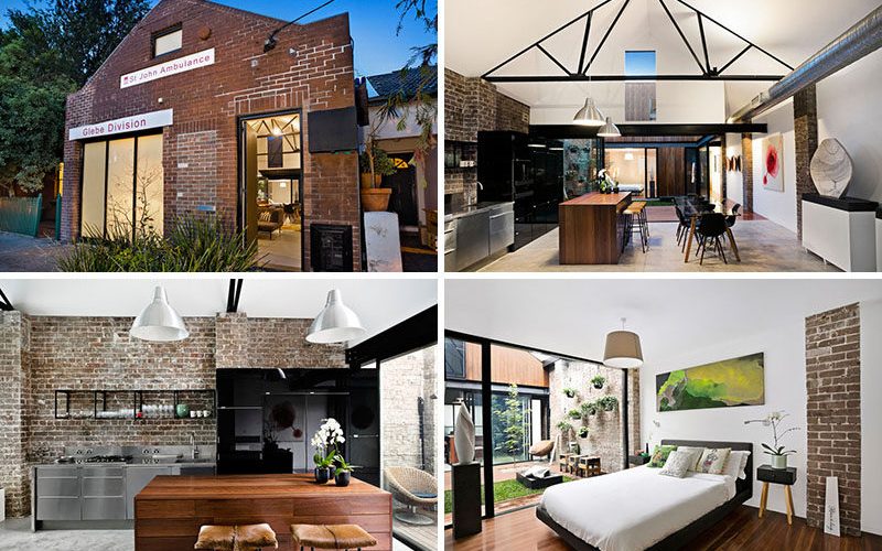 This Old Ambulance Station Has Been Transformed Into A Contemporary Home
