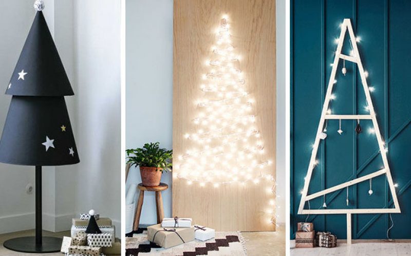Рождественские идеи декора – 14 самодельная альтернатива современной елки