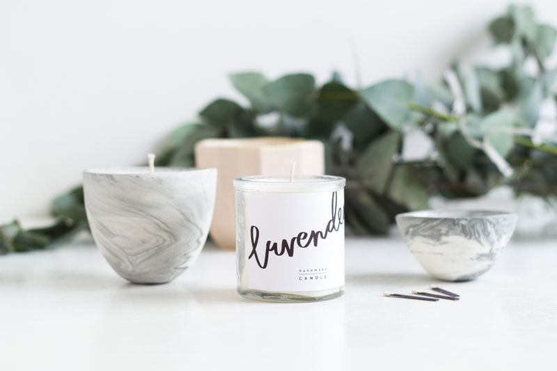 Aromatherapy Ideas - 9 Ways To Make Your Home Smell Amazing // Scented candles or natural beeswax candles create beautiful smells and come in an endless number of scents.