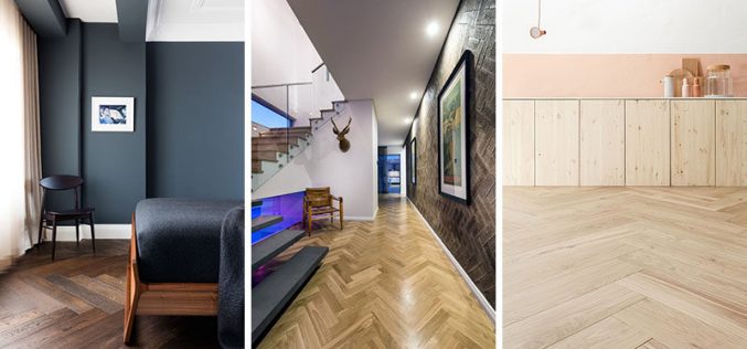 16 Inspirational Examples Of Herringbone Floors