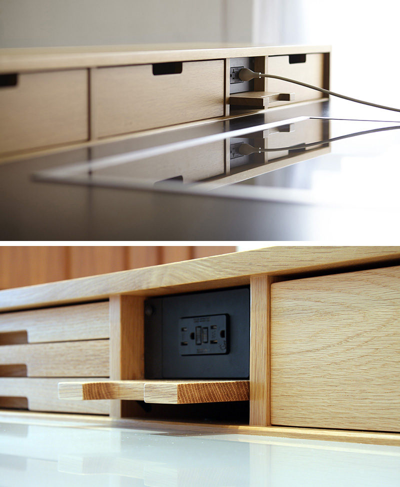 Kitchen Design Ideas - Hide Your Electrical Outlets