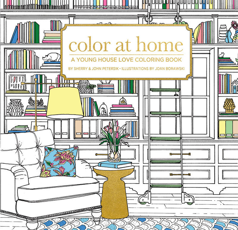 40 Awesome Gift Ideas For Architects And Interior Designers // A coloring book for interior designers.
