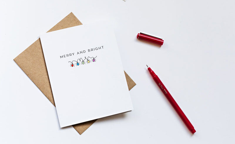 14 Modern Christmas Cards To Keep Your Holidays Classy