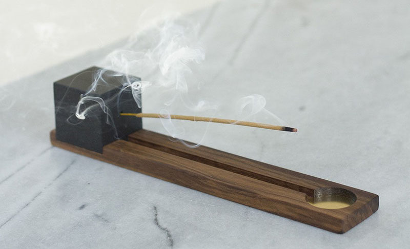 Aromatherapy Ideas - 9 Ways To Make Your Home Smell Amazing // Burning incense is an easy way to quickly fill your house with rich aromas that linger for hours. 