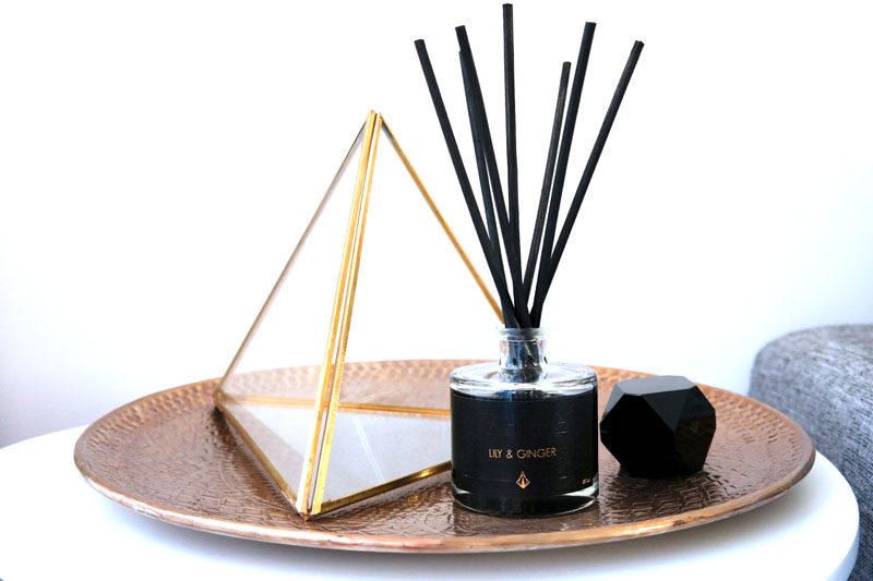 Aromatherapy Ideas - 9 Ways To Make Your Home Smell Amazing // A reed diffuser releases scent throughout the day