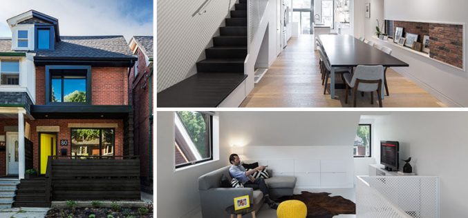 В этом двухквартирном доме в Торонто получил современный редизайн