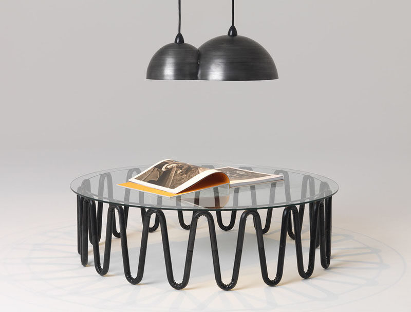Furniture Ideas - Round Coffee Tables Made From Glass
