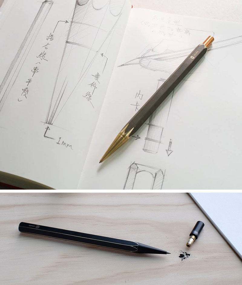 40 Awesome Gift Ideas For Architects And Interior Designers // Sketching Pencils