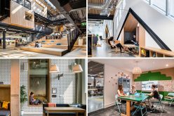 30 фотографий, просторный новый офис компании Airbnb в Дублине