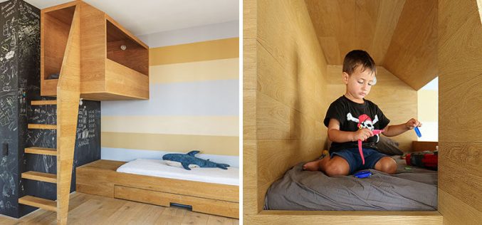 Эта Детская Спальня Имеет «Гнездо» Для Них, Чтобы Играть В