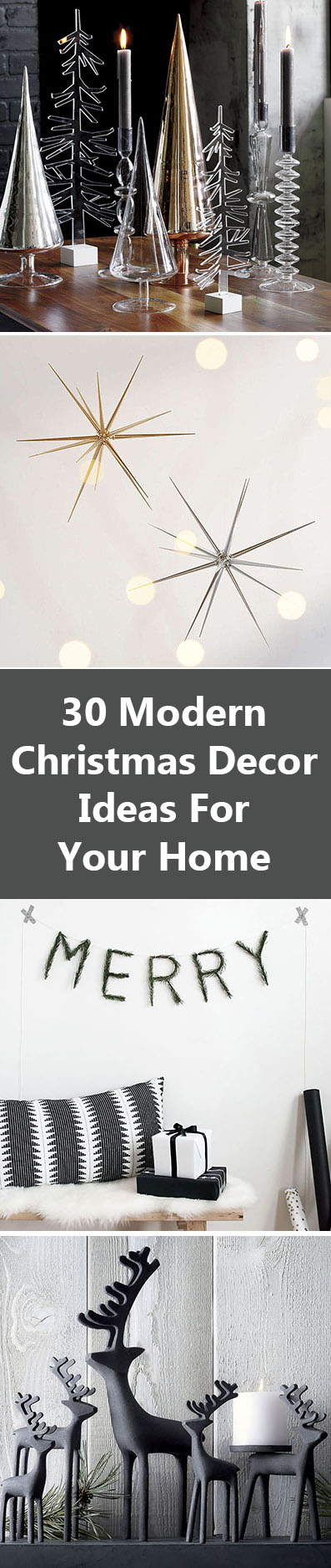 30 Modern Christmas Decor Ideas For Your Home