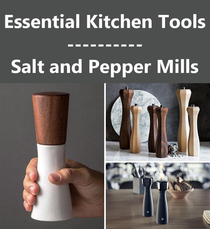 Essential Kitchen Tools - Salt and Pepper Mills