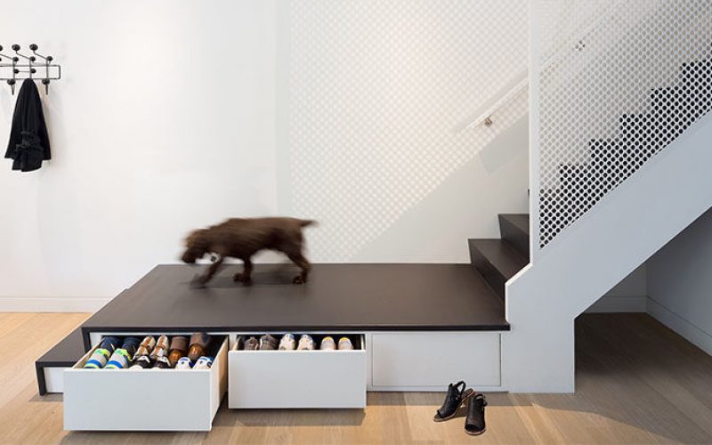 Идея Дизайна Для Лестниц – Это Лестницы Для Посадки Скрытое Хранение Обуви