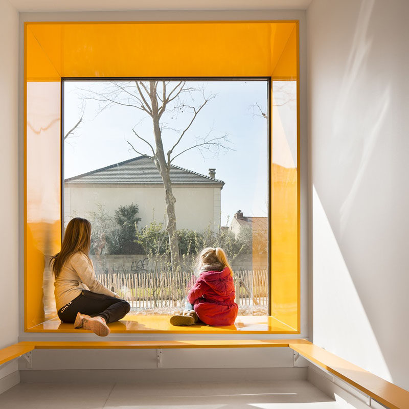 Interior Design Idea - Surround Your Window Seat With Color