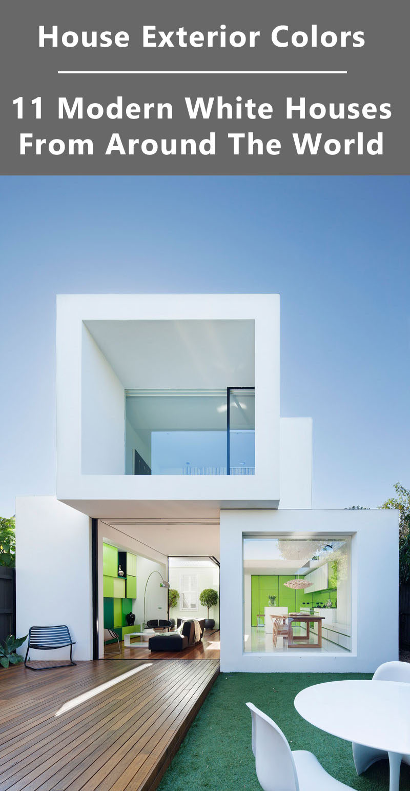 House Exterior Colors - 11 Modern White Houses From Around The World