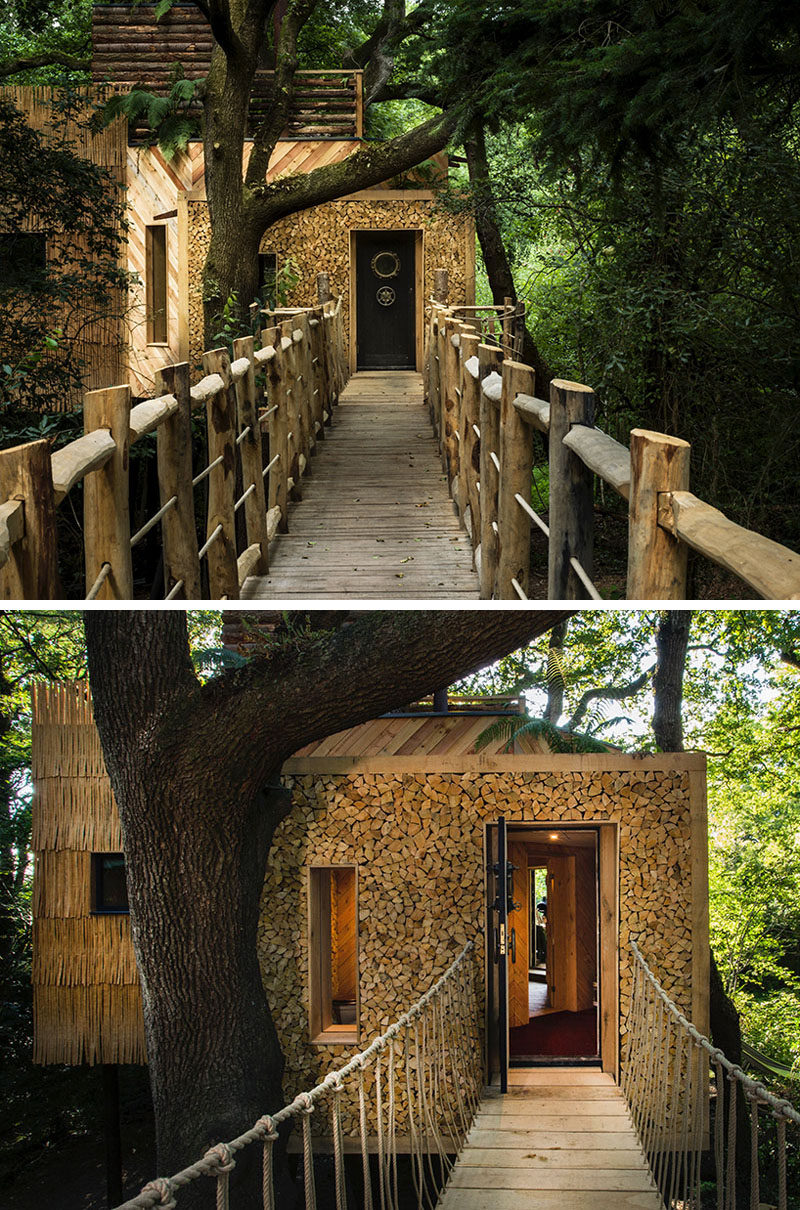This amazing treehouse hotel was designed for adults on vacation