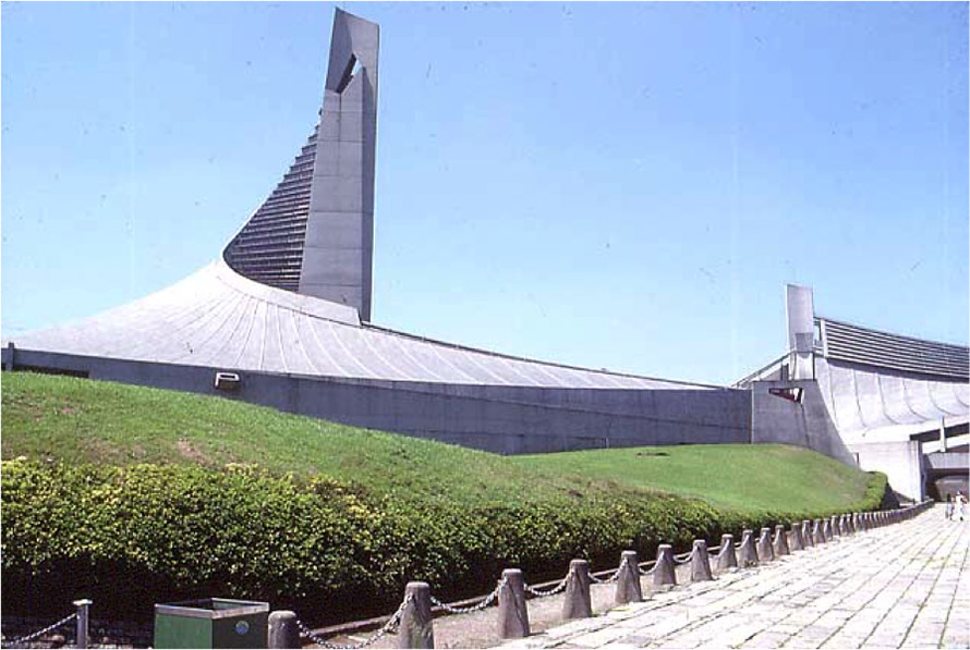 Олимпийский комплекс Кензо Танге в Японии